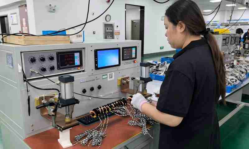 Semi-finished product testing for continuity, phase angle error and ratio error