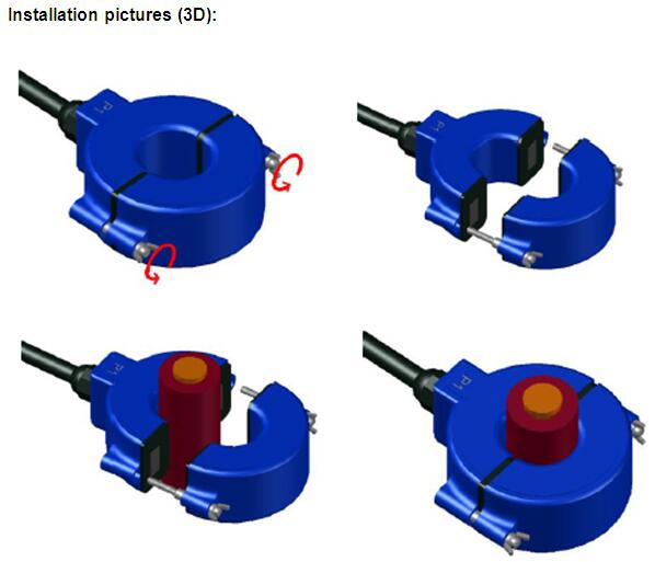 Waterproof Split core Current Transformer FSCT-36